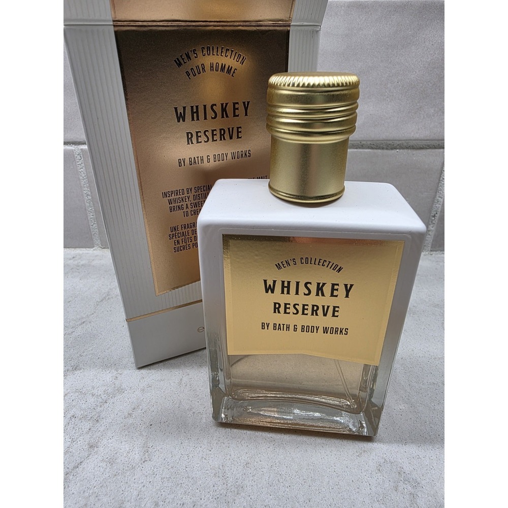 Bath & Body  Works WHISKEY RESERVE Cologne for Men 3.4 fl.oz./100 ml